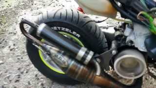 Booster 125cc malossi con marmitta mdmmarri [upl. by Odelet193]