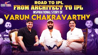 FROM ARCHITECT TO IPL  ROAD TO IPL  INSPIRING STORY OF VARUN CHAKRAVARTHY  CHEEKY CHEEKA [upl. by Nahpets]