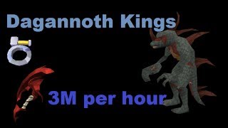 Dagannoth Kings Solo Guide  3M per hour  100K Slayer XP per hour Runescape 2014 EOC [upl. by Onilecram]