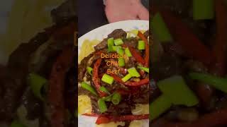 Mouthwatering chilli Beef [upl. by Etep]