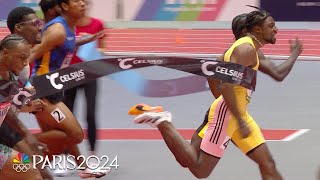 Noah Lyles smashes personal best wins Boston 60m with eyes on Paris  NBC Sports [upl. by Bonn]