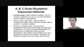 Mesleki Bilgisayar 08 Reçete gurupları ve faturalandırma1 [upl. by Nuawed]