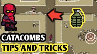 TOP 5 TIPS AND TRICKS FOR GRENADE 3  CATACOMBS  MINI MILITIA [upl. by Alyhs713]