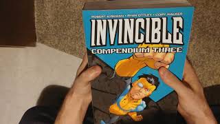 Invincible Compendium 1 2 3 Book build spine gutter overall quality [upl. by Rubens]