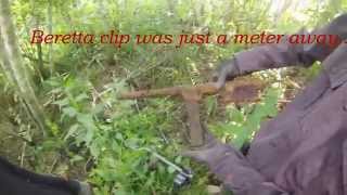 Metal Detecting WW2 Eastern Front Kurland Kessel Artefacts July 2014 [upl. by Lynnworth748]