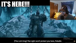 Fall of the Lich King Launch Trailer Reaction [upl. by Aig]