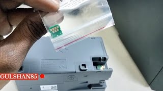 How to replace the maintenance box chip in Epson l18050 or l8050 printers [upl. by Zhang]