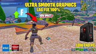 How to Fix Micro StutteringFreezingLag In Fortnite Chapter 5 ✅ LowEnd PCLaptop [upl. by Josefa]