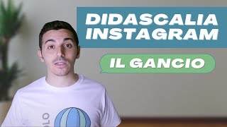 Didascalia Instagram idee per il GANCIO dei post [upl. by Burchett]