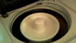 1986 GE washer on spin cycle [upl. by Rolyab]