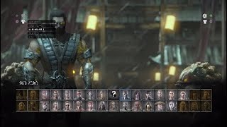 Como desbloquear a todos los retornados de Mortal kombat X [upl. by Kentigerma]