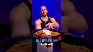 Super Easy Protein Blueberry Cobbler [upl. by Terrance]