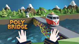 【Poly Bridge】 This is literally the darksouls of bridges 🤯✨ [upl. by Imar]