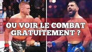 Ou regardez le combat de Benoît Saint Denis vs Dustin Poirier gratuitement  quel chaîne ufc 299 [upl. by Ariamoy333]