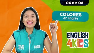 Los Colores en INGLES para niños con EJEMPLOS y ACTIVIDADES [upl. by Welch]