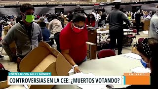 Aún pendientes de procesar 50 mil solicitudes de voto adelantado [upl. by Anahoj]