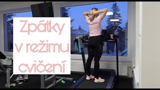 VLOG  V REŽIMU CVIČENÍ A DĚTSKÝ SUŠENKY 🍪  Natalia S [upl. by Acisey]