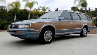 1988 Oldsmobile Cutlass Ciera Cruiser Station Wagon Estate Break 2 Owner Woodie [upl. by Lisabeth]