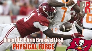 Pewter Pulse Bucs OLB Chris Braswell Is A PHYSICAL FORCE [upl. by Ailecec]