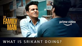 Srikant Gets Into A Fight 😱  The Family Man  Manoj Bajpayee  Amazon Prime Video [upl. by Ahsiyk]