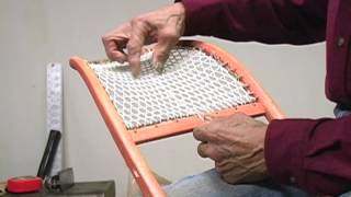 Alaska Native Snow Shoe Weave Webbing [upl. by Craig]