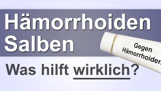 Hämorrhoiden Salbe  Hämoridensalbe  Cremes gegen Hämoriden [upl. by Imij315]