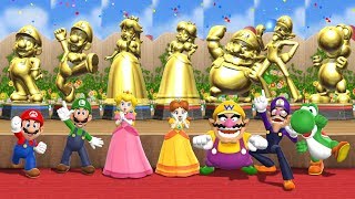 Mario Party 9 Step It Up  All Characters Master Difficulty Gameplay [upl. by Gitt18]