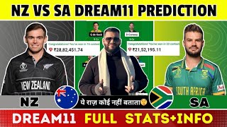 NZ vs SA Dream11 PredictionNZ vs SA Dream11NZ vs SA Dream11 Team [upl. by Malina]