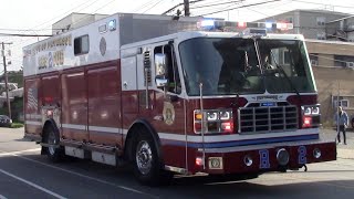 Paterson Fire Department Rescue 2 Responding 92723 [upl. by Trinity259]