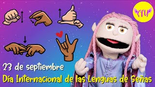 Día Internacional de las Lenguas de Señas para niños 🤟🌍 [upl. by Nuri]