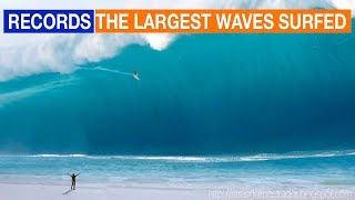 BIGGEST WAVES EVER SURFED IN HISTORY  LAS OLAS MÁS GRANDES JAMÁS SURFEADAS [upl. by Sophronia]