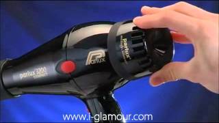 Parlux Melody Silencer How It Works Video  wwwiglamourcom [upl. by Ahcilef]