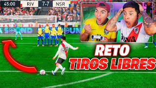 ÉPIC RETO DE TIROS LIBRES en FIFA23 😱 AL NASSR de CRISTIANO vs RIVER PLATE de MESSI [upl. by Ynogoham]