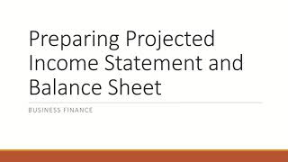 Preparing Income Statement and Balance Sheet  TagalogEnglish [upl. by Medarda]