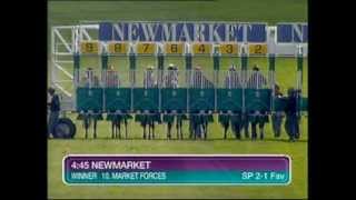 Market Forces Winning At Newmarket July Course Trained by Late Sir Henry Cecil [upl. by Blen]