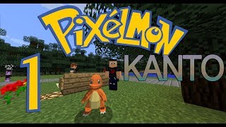 Pixelmon Kanto Region  Ep 1  Our Journey Begins [upl. by Omor]