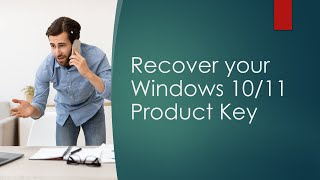 Windows Product Key Recovery 101 A StepbyStep Guide [upl. by Nnaj]