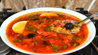 СОЛЯНКА  Самый Вкусный и Бюджетный Рецепт Идеальный суп SOLYANKA [upl. by Amek321]