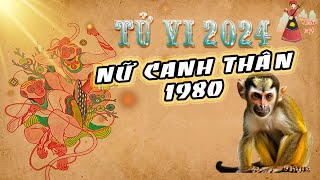 Tử vi 2024  Nữ Canh Thân sinh năm 1980 trong năm 2024 Tử vi Nữ Canh ThânThuần Việt [upl. by Havstad]