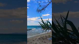 Greece Halkidiki walking tour greek village Afitos sea beach village [upl. by Aderb]