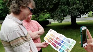 Colorblind Dad Tries EnChroma Glasses  They worked [upl. by Kcirret]