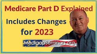 Medicare Explained  Part D 2023 [upl. by Hunt807]