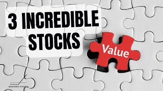 3 Amazing Value Stocks to Buy Right Now [upl. by Stearns]