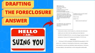 How to Draft an Answer to a Foreclosure Complaint [upl. by Ikin]