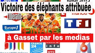 Les Medias Français Attribuent la Victoire des Éléphants à JeanLouis Gasset CAN 2023 [upl. by Aphrodite922]