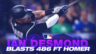 Ian Desmond blasts LONGEST HR of 2019 [upl. by Klockau]