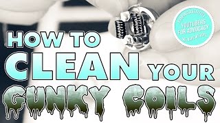 How to Clean Your Gunky Coils  Coil CleaningRewicking [upl. by Anotyad]