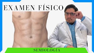 Examen físico ABDOMINAL 👨‍⚕️ lo que debes saber para semiología  Dr Semio [upl. by Nolly]