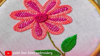 🌺🌺puntillas para servilletas de una sola vuelta bordados de servilletaspetni bou hand embroidery [upl. by Patnode875]