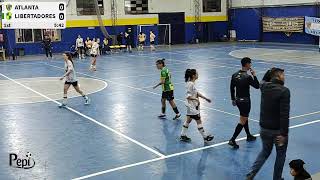 2024 1ra Div 1er Tiempo AFA Futsal Fem Atlanta Vs Libertadores [upl. by Pietra]